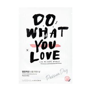 Missha - A Mask Sheet Only For Me #passion Day 1pc (kelly Park Edition) 23ml
