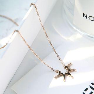 Crown Necklace / Crown Stud Earring