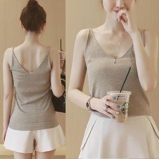 Strappy Glitter Top