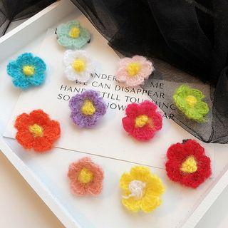 Yarn Flower Hair Clip / Brooch