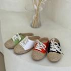 Backless Espadrille Sneakers