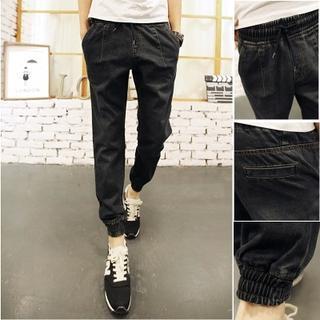 Ankle-band Jeans