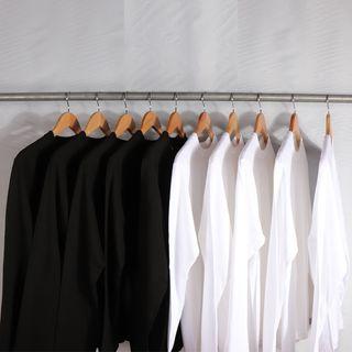 Plain Long-sleeve Tee