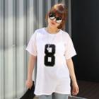No.8 Sequined T-shirt
