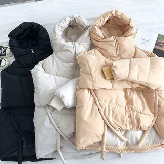 Asymmetric Zipper Long-sleeve Coat
