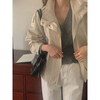 Epaulet Cotton Field Jacket