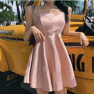 Strappy A-line Minidress