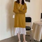 Strappy Midi Dress / Sweater Dress