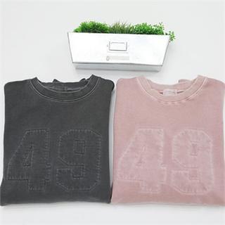 Lettering Oversized Sweatshirt