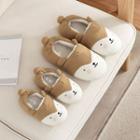 Fleece-lined Animal Slippers