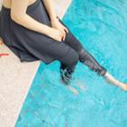 Inset Flare Miniskirt Swim Leggings