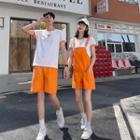 Couple Matching Short-sleeve T-shirt / Shorts / Jumper Shorts / Set