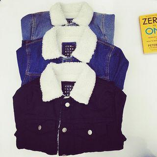 Fleece Lined Denim Jacket
