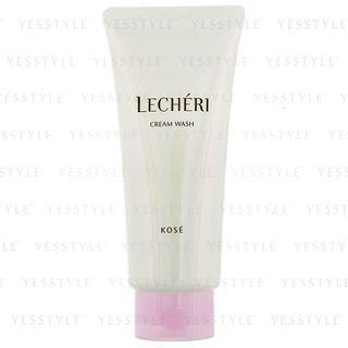 Kose - Lecheri Cream Wash 140g