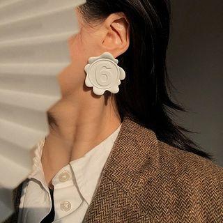 Number Drop Earring / Clip-on Earring