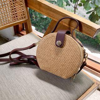 Rattan Tambourine Bag