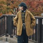 Woolen Single Breasted Blazer