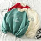 Lace Loose-fit Sweatshirt