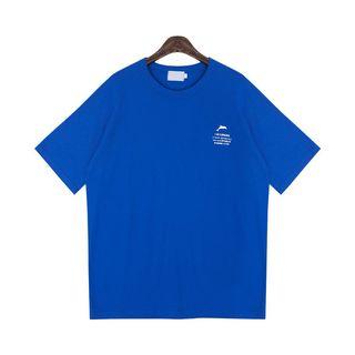Plus Size Dolphin Printed T-shirt