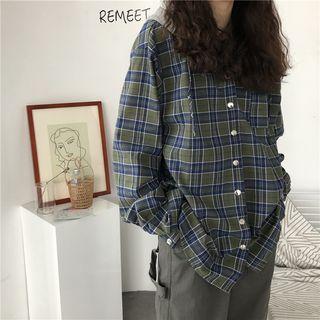 Hooded Plaid Shirt / Cargo Pants
