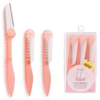 Set Of 3: Foldable Eyebrow Razer