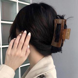 Acrylic Hair Claw Light Brown - One Size