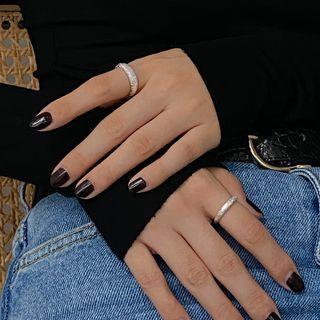 Frosted Alloy Ring (various Designs)