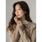 Frilled Sailor-collar Cardigan