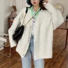 Cable Knit Cardigan / Sweater