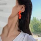 Twist Drop Earring / Ear Clip