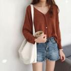 Short Knit Cardigan