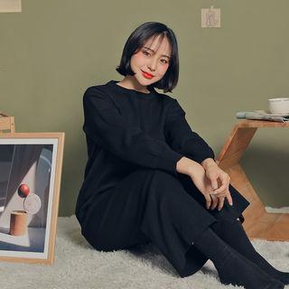 Top & Pants Knit Lounge Set