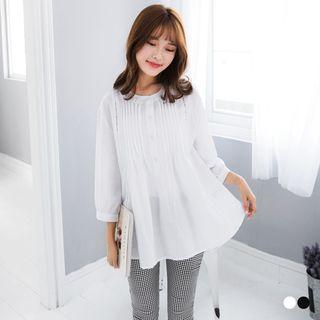 3/4 Sleeve Smock Top
