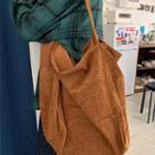 Corduroy Oversize Shopper Bag