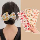 Print Wired Fabric Hair Tie