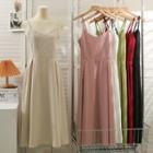 Slim-fit Sleeveless Midi Dress In 6 Colors