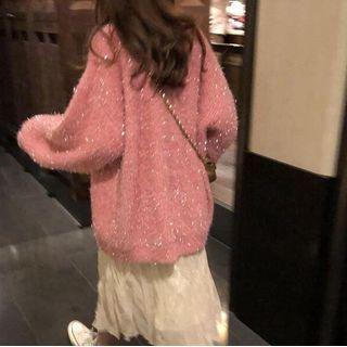 Sparkle Silk Sweater