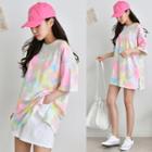 Tie-dye Long Boxy T-shirt