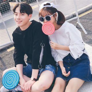 Couple Matching 3/4-sleeve Top