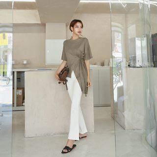 Self-tie Asymmetric Top