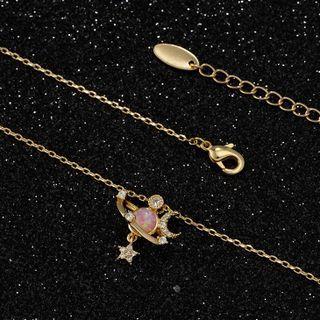 Planet Necklace Gold - One Size