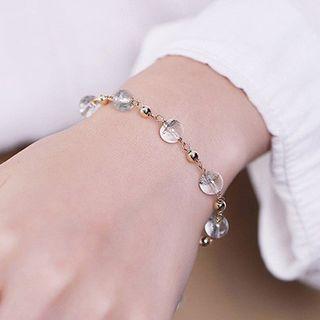Faux Crystal Bracelet Chlorite Crystal - One Size
