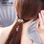 Retro Rhinestone Gemstone Hair Tie As Shown In Figure - One Size