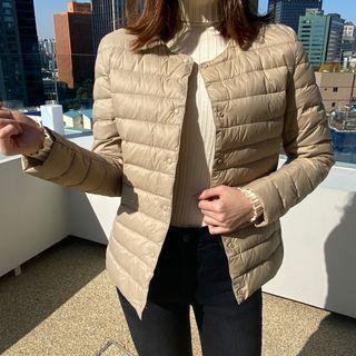 Round-neck Lightweight Padded Jacket