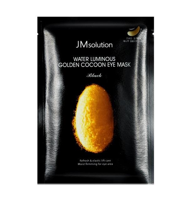 Jmsolution - Water Luminous Golden Cocoon Eye Mask Black 10 Pcs