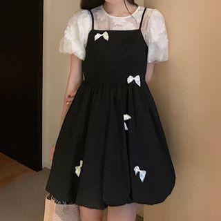 Short-sleeve Lace Top / Dress