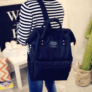 Canvas Convertible Zip Backpack