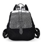 Two-tone Backpack Black - One Size