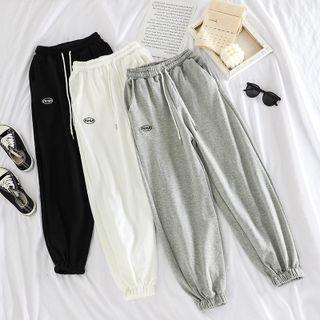 High-waist Wide-leg Sports Pants