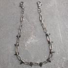 Stud Alloy Pants Chain Silver - One Size